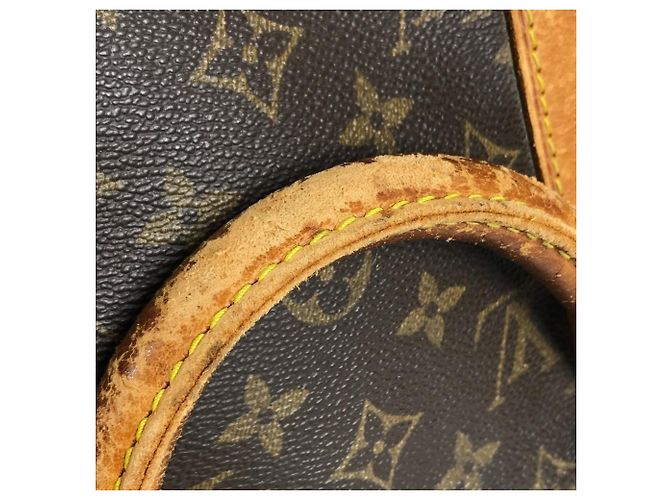 Louis Vuitton Monogram Keepall Bandoulière 50 Reisetasche Braun - Ansicht 3