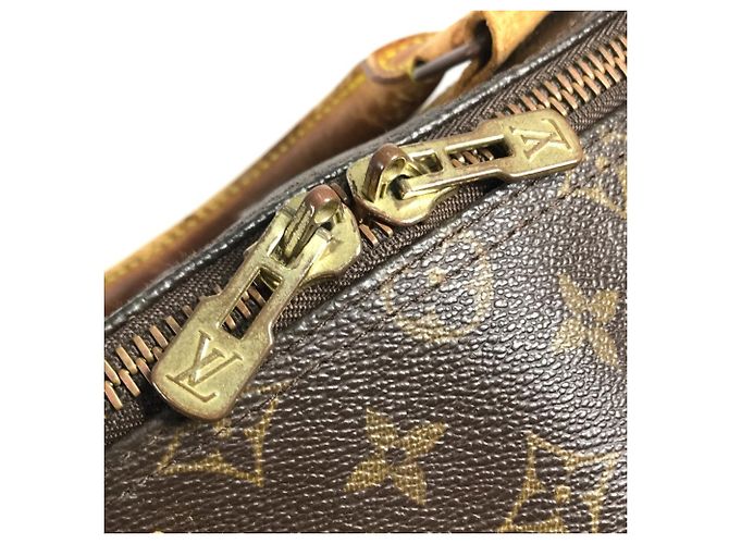 Louis Vuitton Monogram Keepall Bandoulière 50 Reisetasche Braun - Ansicht 4