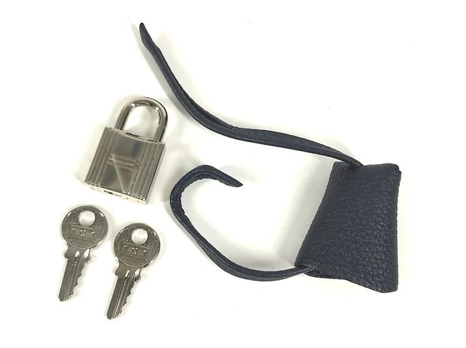 Hermès HERMES Wallago Cabin 35 Bag Navy blue - view 17