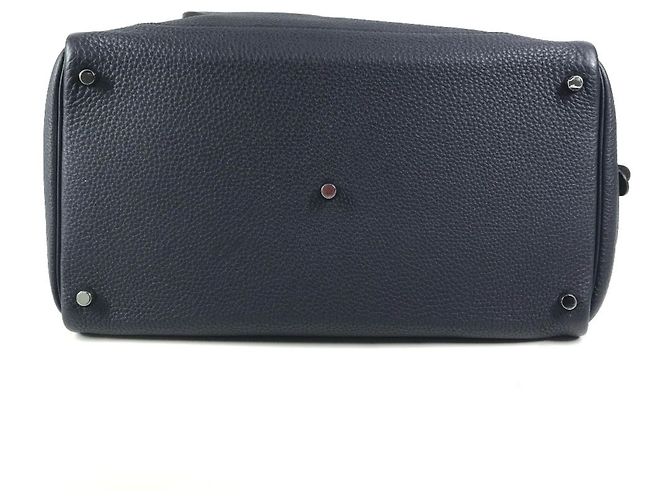 Hermès HERMES Wallago Cabin 35 Bag Navy blue - view 5