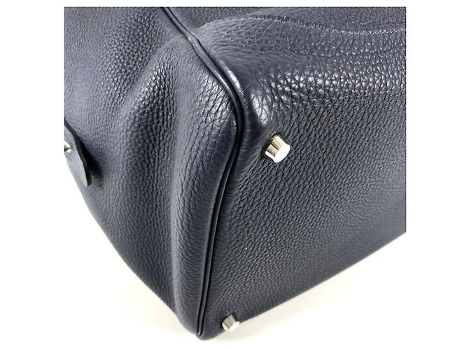 Hermès HERMES Wallago Cabin 35 Bag Navy blue - view 7