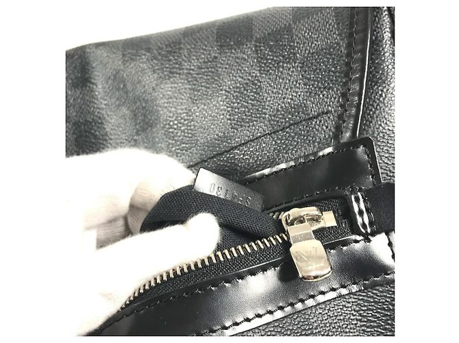 Louis Vuitton Damier Graphite Daniel GM Tasche Schwarz - Ansicht 17