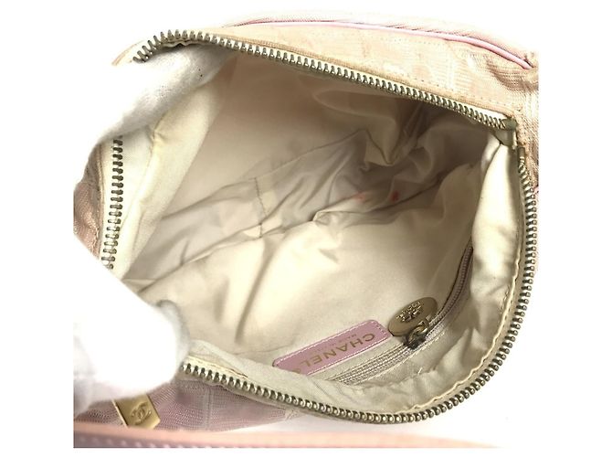 Borsa CHANEL New Travel Line CC Coco Mark Logo Rosa - vista 12