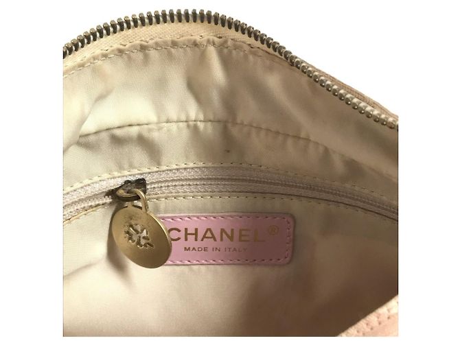 Borsa CHANEL New Travel Line CC Coco Mark Logo Rosa - vista 13