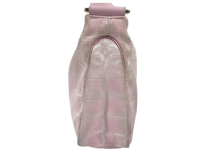 Borsa CHANEL New Travel Line CC Coco Mark Logo Rosa - vista 3