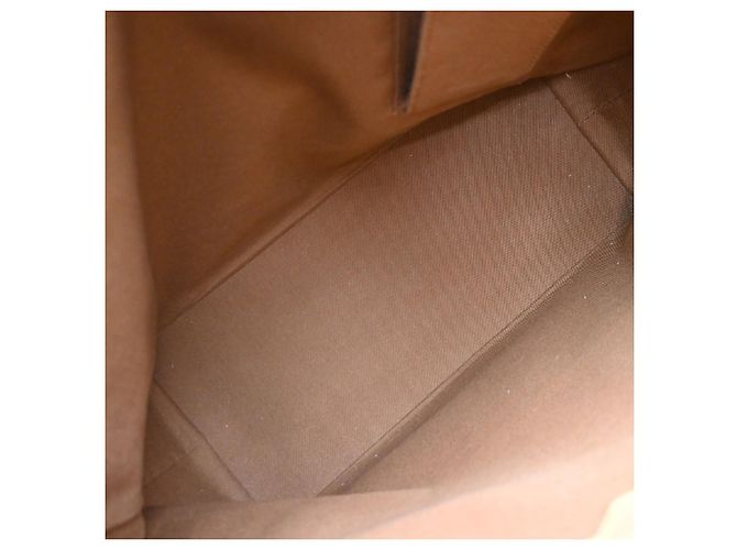 Louis Vuitton Cabas Mezzo Monogram Canvas Castaño - vista 5