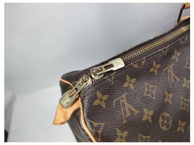 Louis Vuitton Keepall Monogram Canvas 55 Marron - vue 5