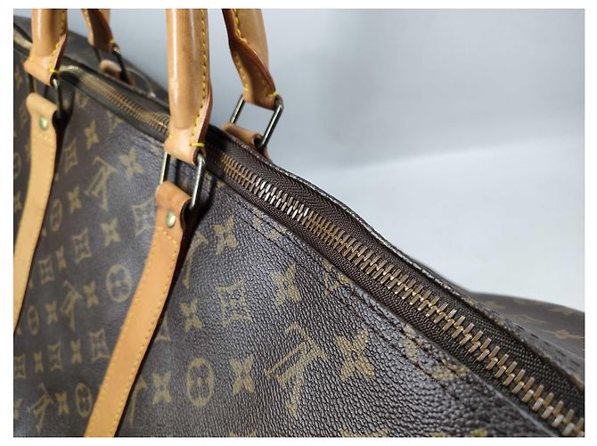 Louis Vuitton Keepall Monogram Canvas 55 Marron - vue 6