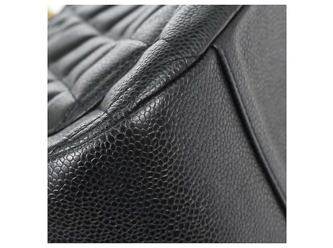 Chanel Timeless CC Chain Quilted Caviar Medium Preto - vista 7
