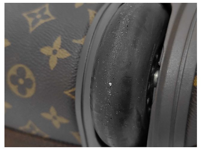 Louis Vuitton Pegase Luggage Monogram Canvas 55 Marrom - vista 3