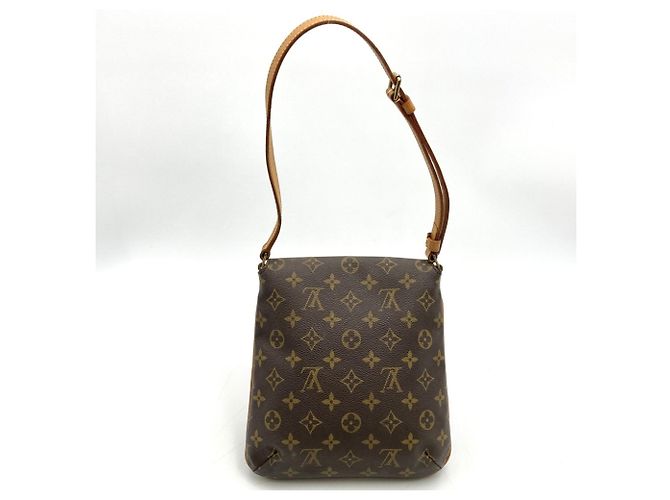 Louis Vuitton Musette Salsa Short Shoulder Bag Castaño - vista 4