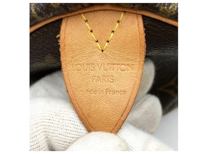 Bolsa Mini Boston Louis Vuitton Monogram Speedy 25 Marrom - vista 11