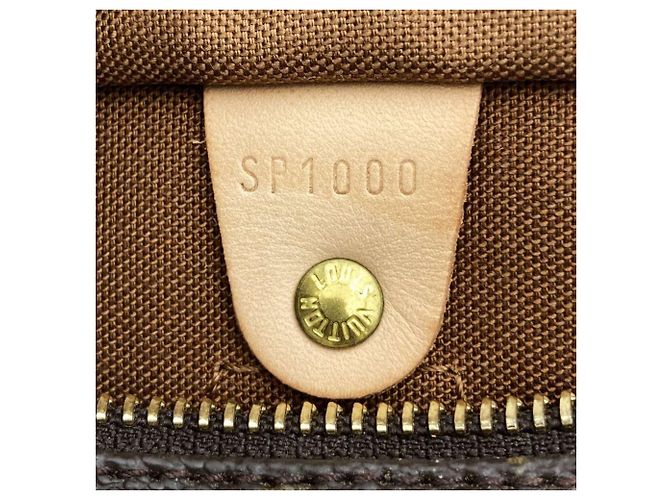 Bolsa Mini Boston Louis Vuitton Monogram Speedy 25 Marrom - vista 12