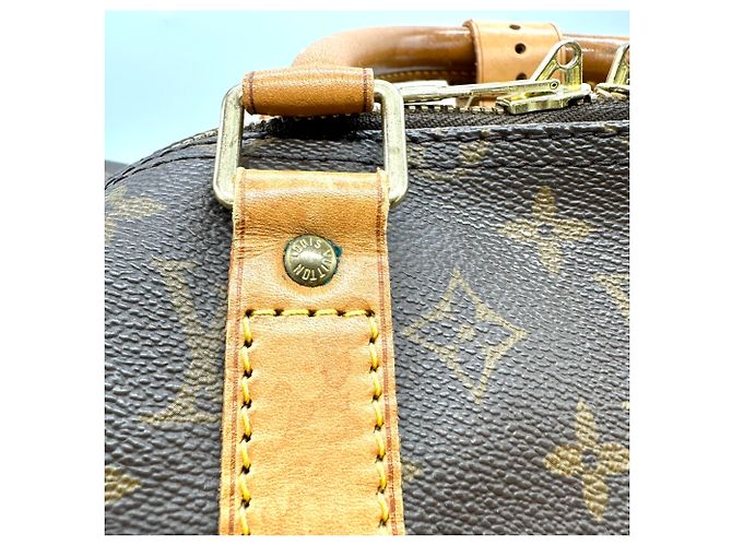 Louis Vuitton Monogram Keepall 55 Boston Tasche Braun - Ansicht 10