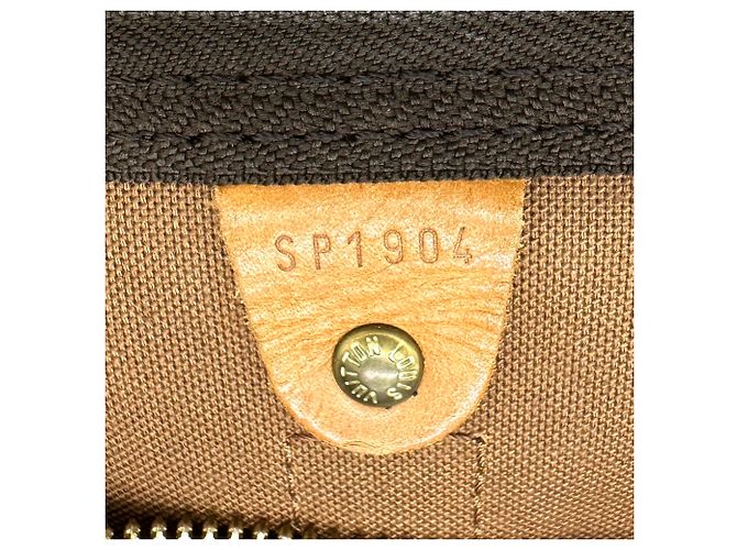 Louis Vuitton Monogram Keepall 55 Boston Tasche Braun - Ansicht 14