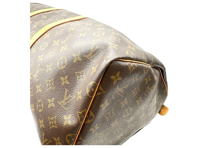 Louis Vuitton Monogram Keepall 55 Boston Tasche Braun - Ansicht 4