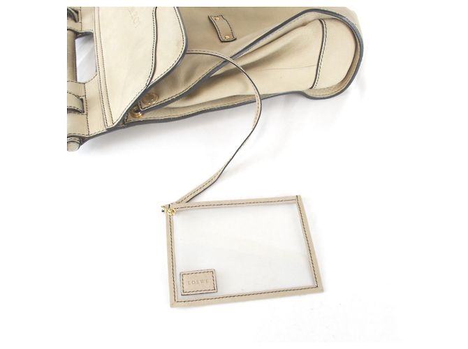 Loewe Candy Schultertasche Beige - Ansicht 9
