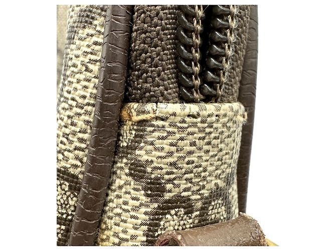 Borsa a tracolla GUCCI GG Supreme Old Brown Marrone - vista 9