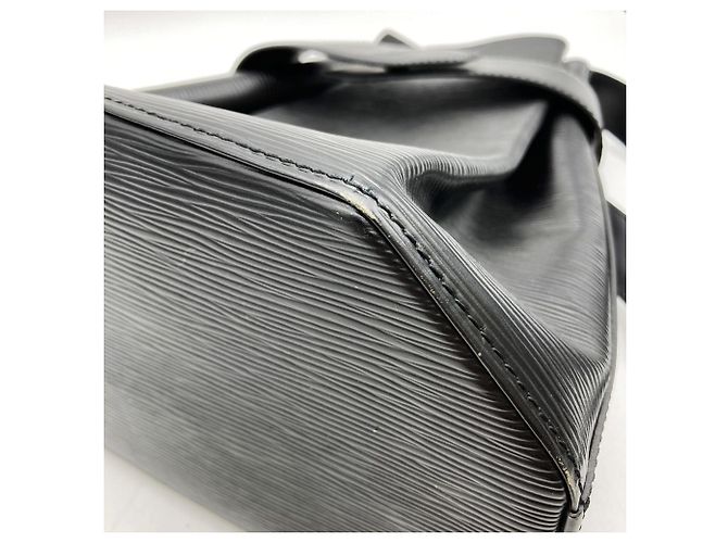 Louis Vuitton Epi Sac Depaule PM Shoulder Bag Negro - vista 10