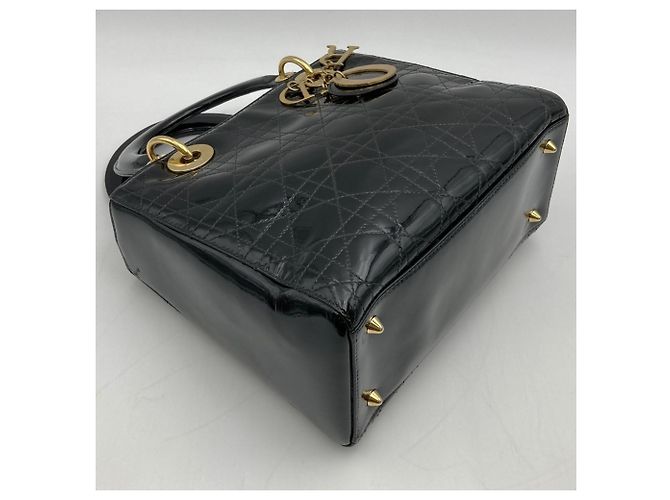 Christian Dior Lady Handtasche Schwarz - Ansicht 4