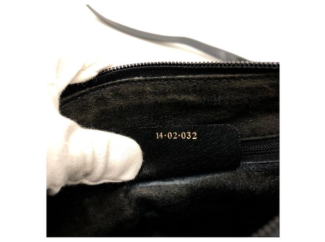 Gucci Old Gucci 14 02 032 Schultertasche Marineblau - Ansicht 9
