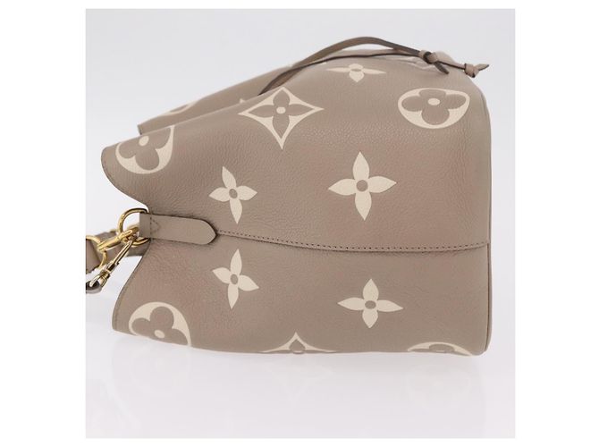 Néonoé Louis Vuitton Neo Noe By The Pool Monogram Raffia MM Bege - vista 4