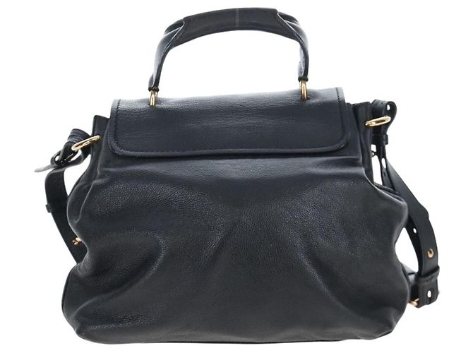 Chloé Borsa convertibile Chloe Elsie in pelle Medium Nero - vista 2