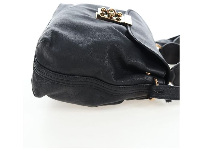 Chloé Borsa convertibile Chloe Elsie in pelle Medium Nero - vista 4