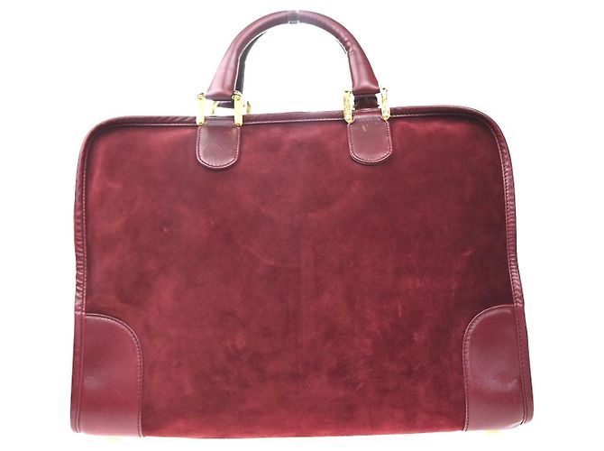 Loewe Amazona Suede 40 Bordeaux - vista 2