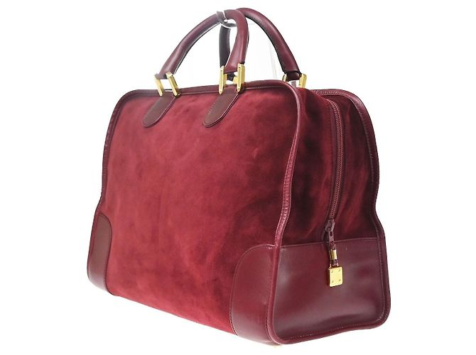 Loewe Amazona Suede 40 Bordeaux - vista 4