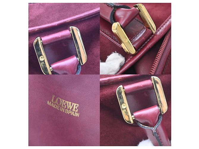 Loewe Amazona Suede 40 Bordeaux - vista 6