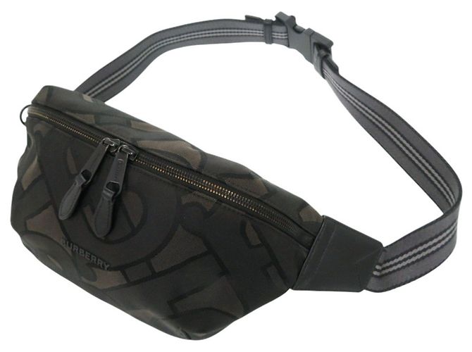 Borsa a tracolla Burberry TB Logo Nero - vista 3