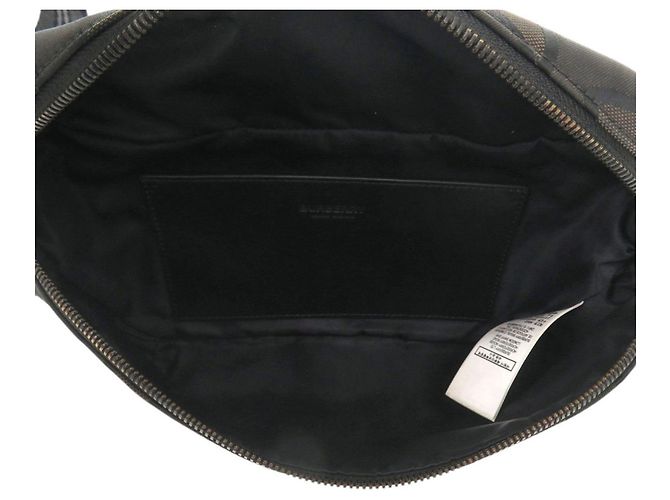 Borsa a tracolla Burberry TB Logo Nero - vista 5