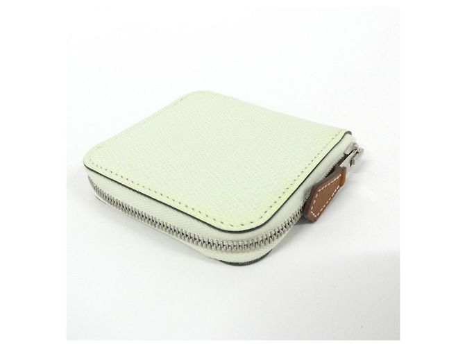 Hermès Monedero de seda Hermes EX-LIBRIS Verde - vista 2