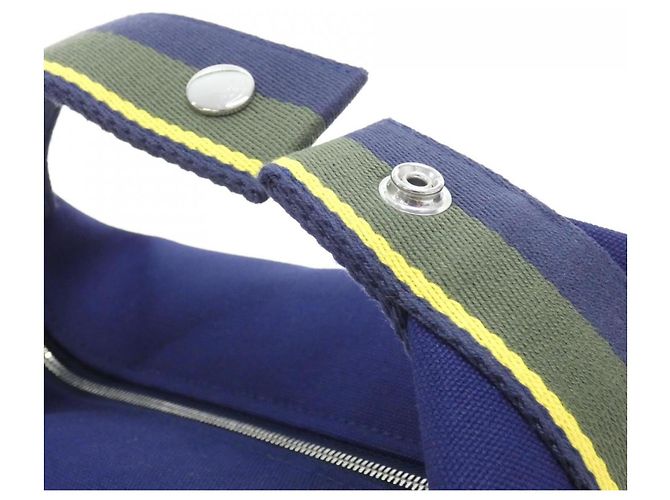 Hermès Bolso pouch Hermes H Pavillon Brid à Black PM Azul - vista 6