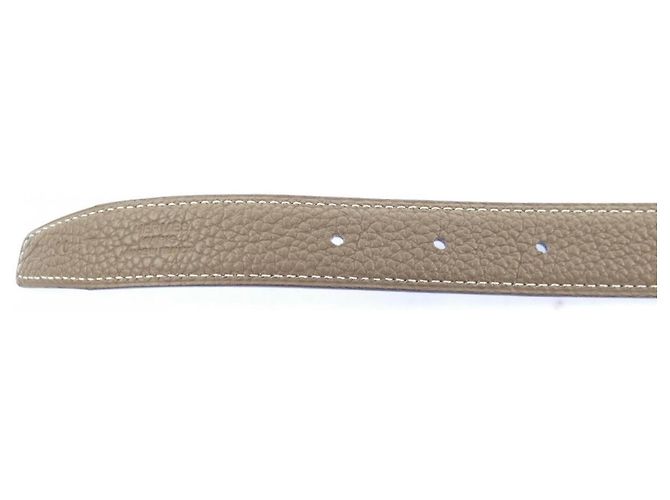 Hermès Hermes HERMES 24mm Reversible Belt Brown Black - view 4