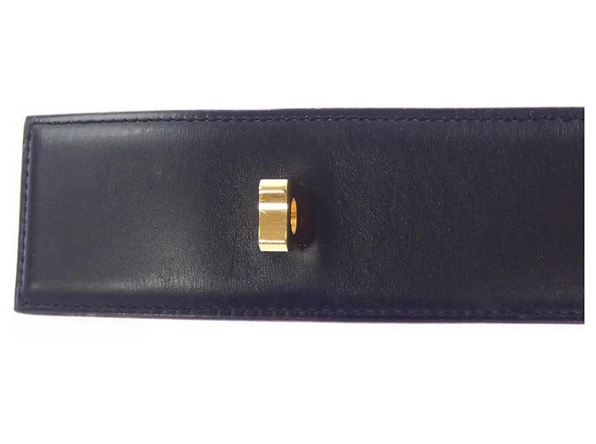 Hermès Hermes COLLIER DE CHIEN 38mm Belt Black - view 5