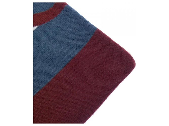 Hermès Hermes Blue, Red, and White Stole - view 2