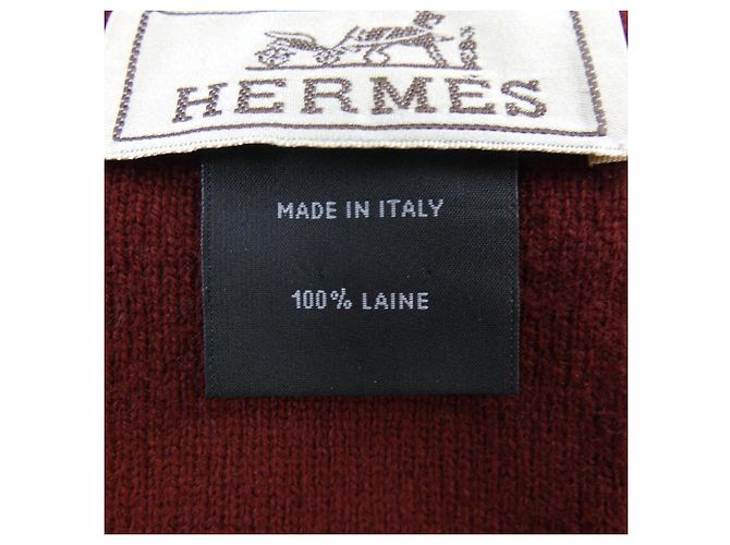 Hermès Hermes Blue, Red, and White Stole - view 3