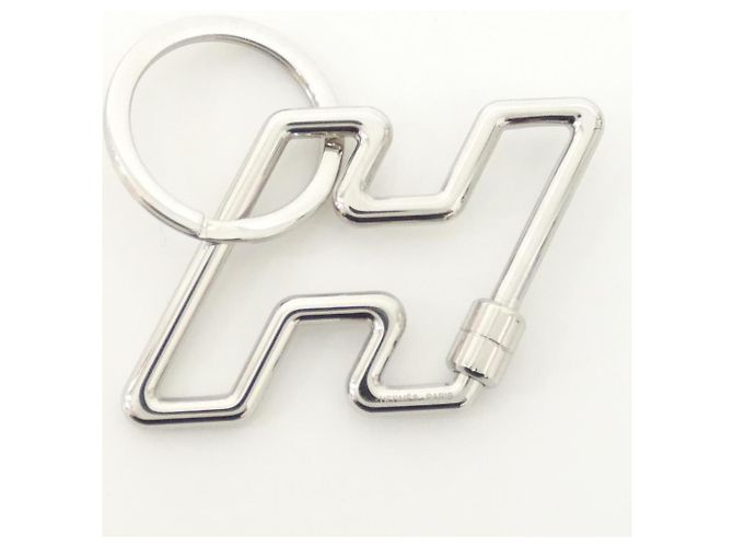 Hermès Hermes H to Speed Schlüsselanhänger Silver Silber - Ansicht 2