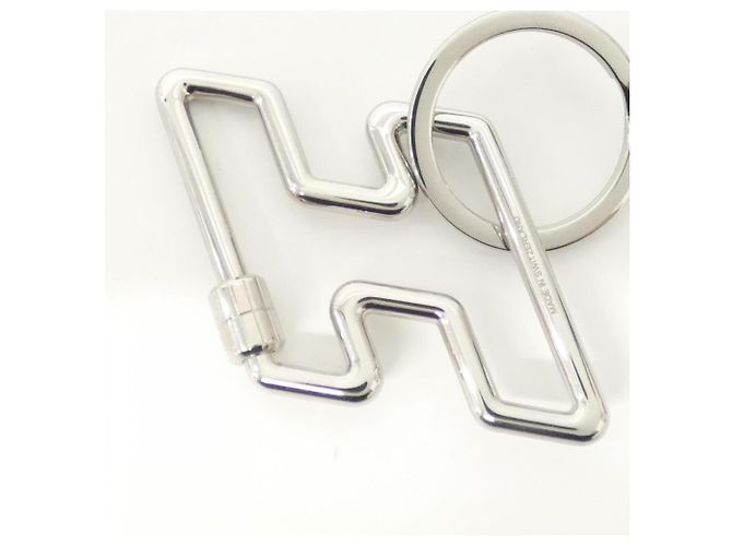 Hermès Hermes H to Speed Schlüsselanhänger Silver Silber - Ansicht 3