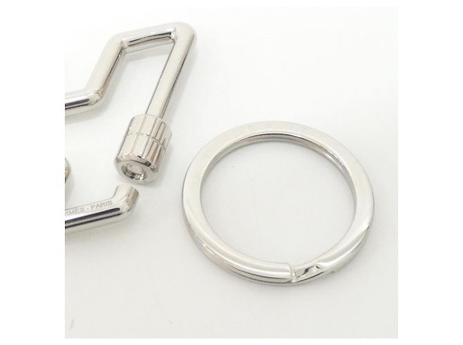 Hermès Hermes H to Speed Schlüsselanhänger Silver Silber - Ansicht 4