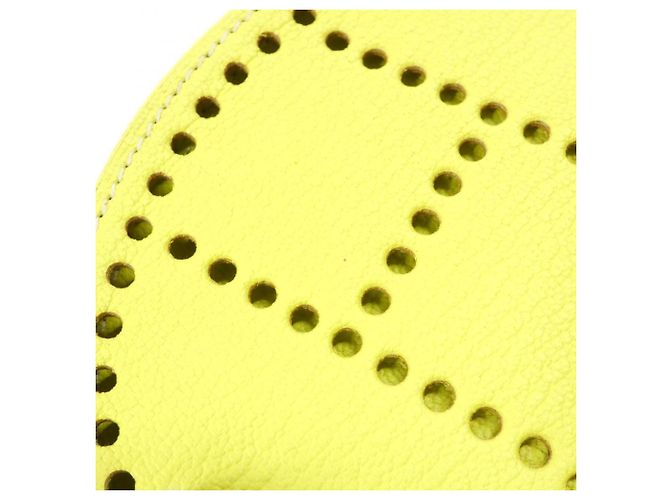 Hermès Evelyne Coin Purse Dorado Amarillo - vista 4