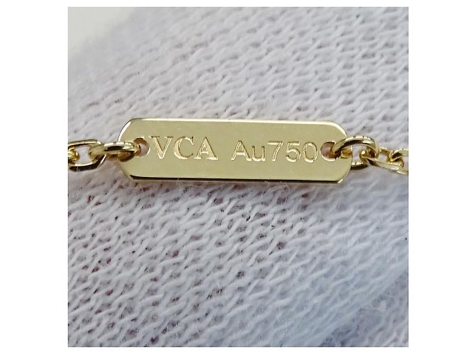 Collana Van Cleef & Arpels Vintage Alhambra D'oro - vista 11