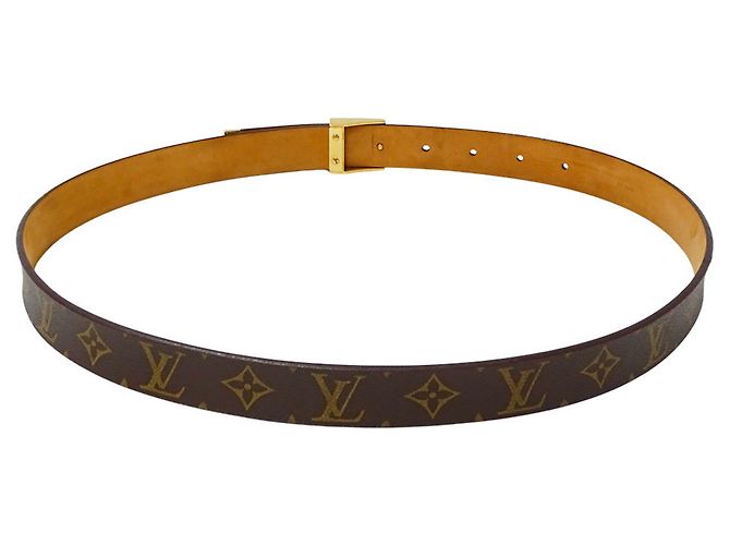 Cinto Louis Vuitton Monogram Marrom - vista 4