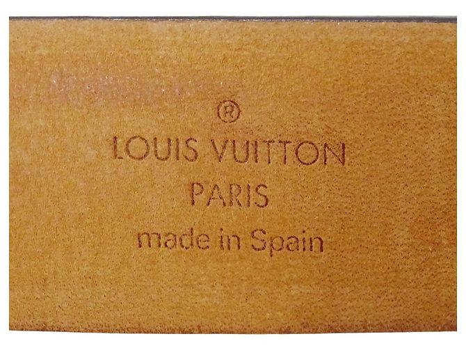 Cinto Louis Vuitton Monogram Marrom - vista 5