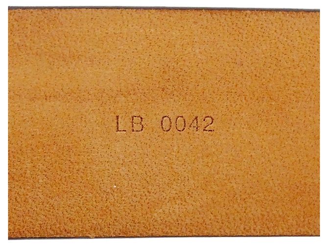 Cinto Louis Vuitton Monogram Marrom - vista 6