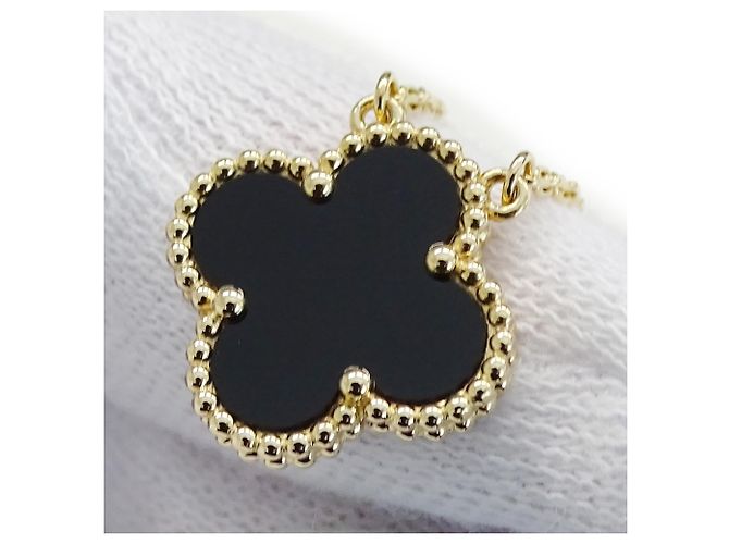 Collana Vintage Alhambra Van Cleef & Arpels D'oro - vista 14