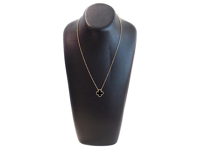 Collana Vintage Alhambra Van Cleef & Arpels D'oro - vista 15