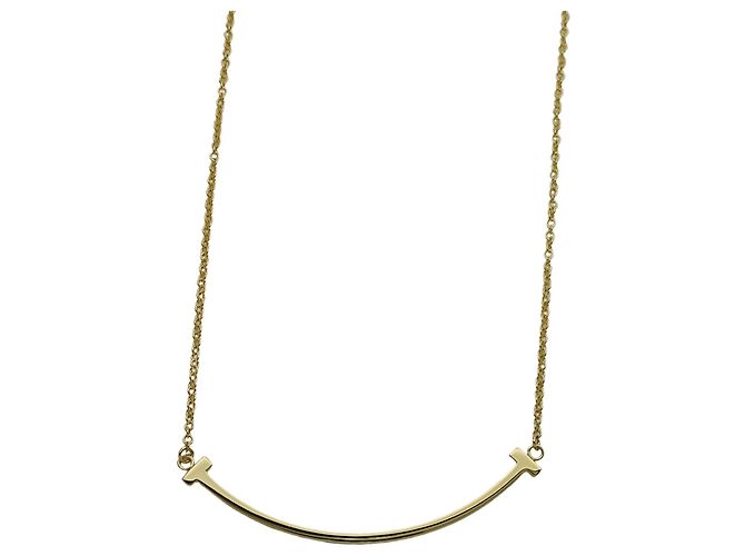 Autre Marque Collar Tiffany & Co. Smile Small en oro amarillo Dorado - vista 2